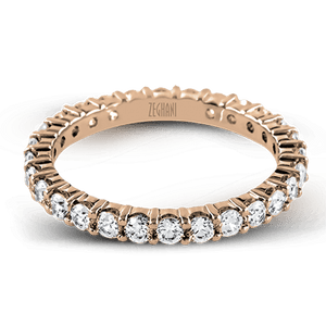 ZR39 WHITE 14K BAND ROSE 1