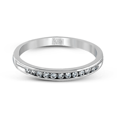 ZR415 WHITE 14K BAND 1