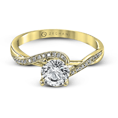 ZR560 WHITE 14K SEMI YELLOW 1