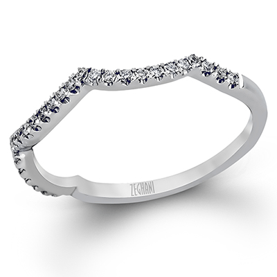 ZR624 WHITE 14K BAND