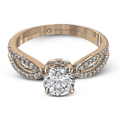 ZR738 WHITE 14K SEMI ROSE 1