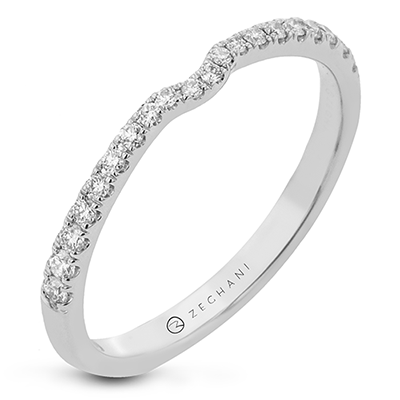 ZR752 WHITE 14K BAND