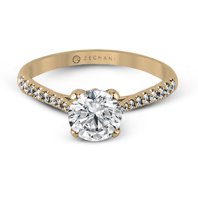 ZR752 WHITE 14K SEMI ROSE 1