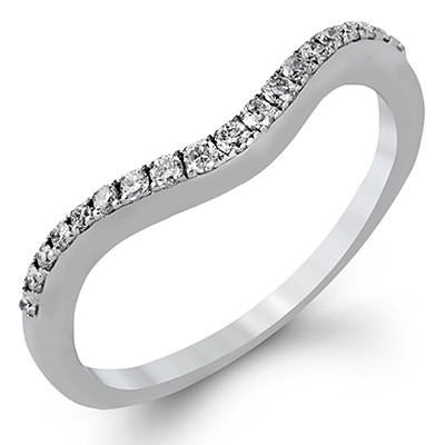 ZR909 WHITE 14K BAND