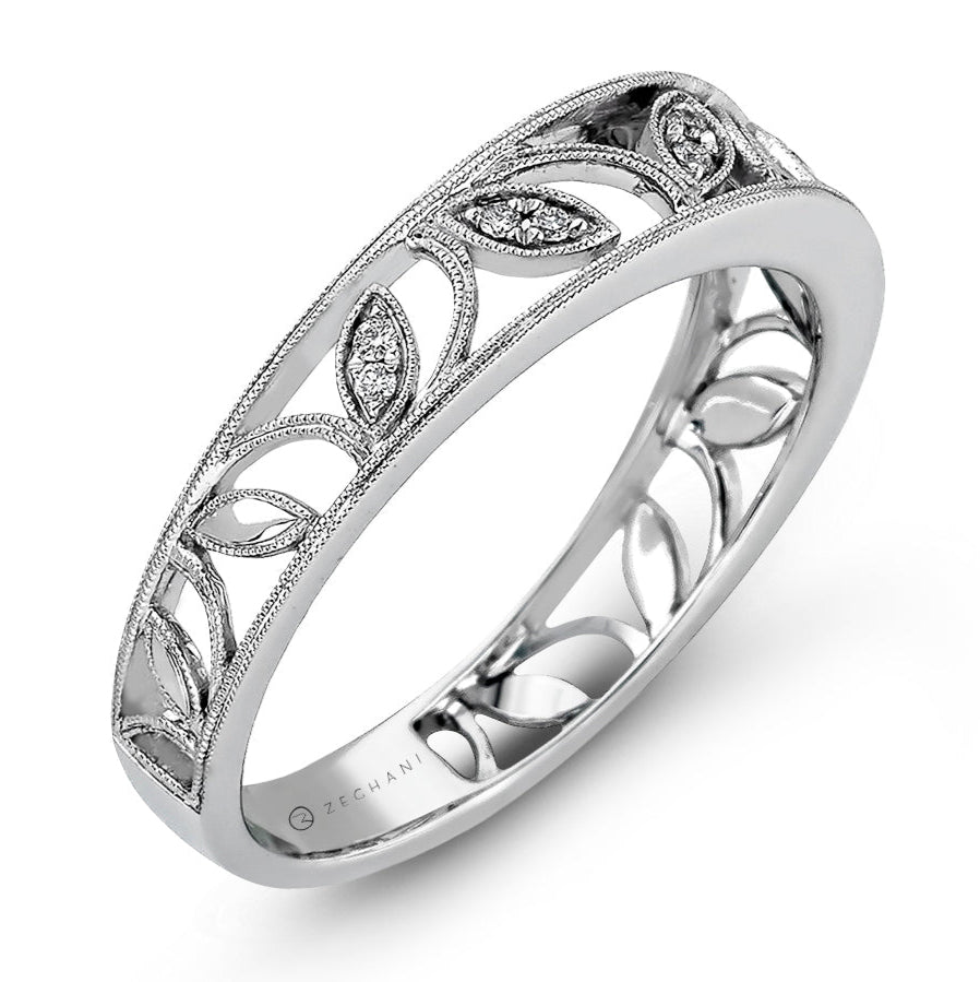 ZR911-B Right Hand Ring in 14k Gold with Diamonds