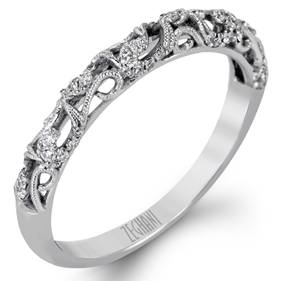ZR914 WHITE 14K BAND