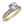 Load image into Gallery viewer, ZR914 WHITE 14K SEMI YELLOW
