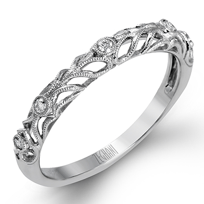 ZR924 WHITE 14K BAND