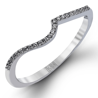 ZR982 WHITE 14K BAND