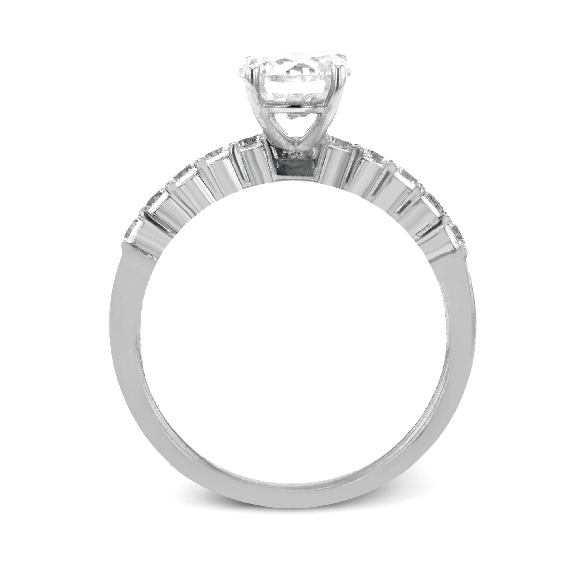 Wedding Set in 14k Gold with Diamonds